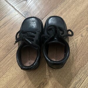 Toddler Boys Black Dress Shoes Size 6
